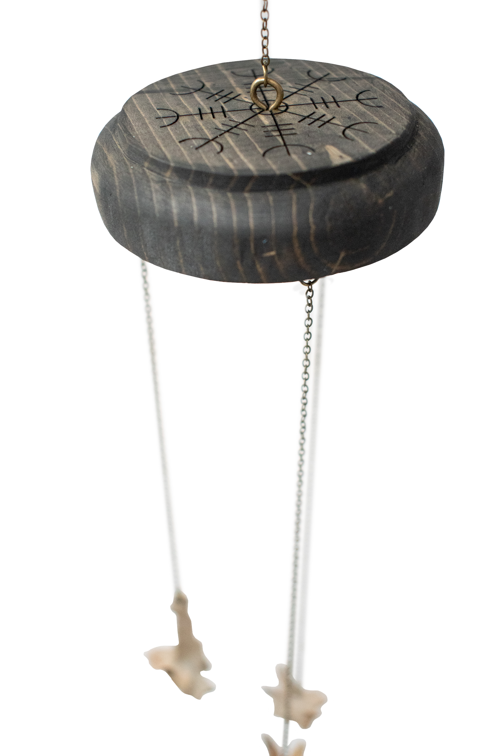 Helm of Awe Coyote Bone Wind Chime