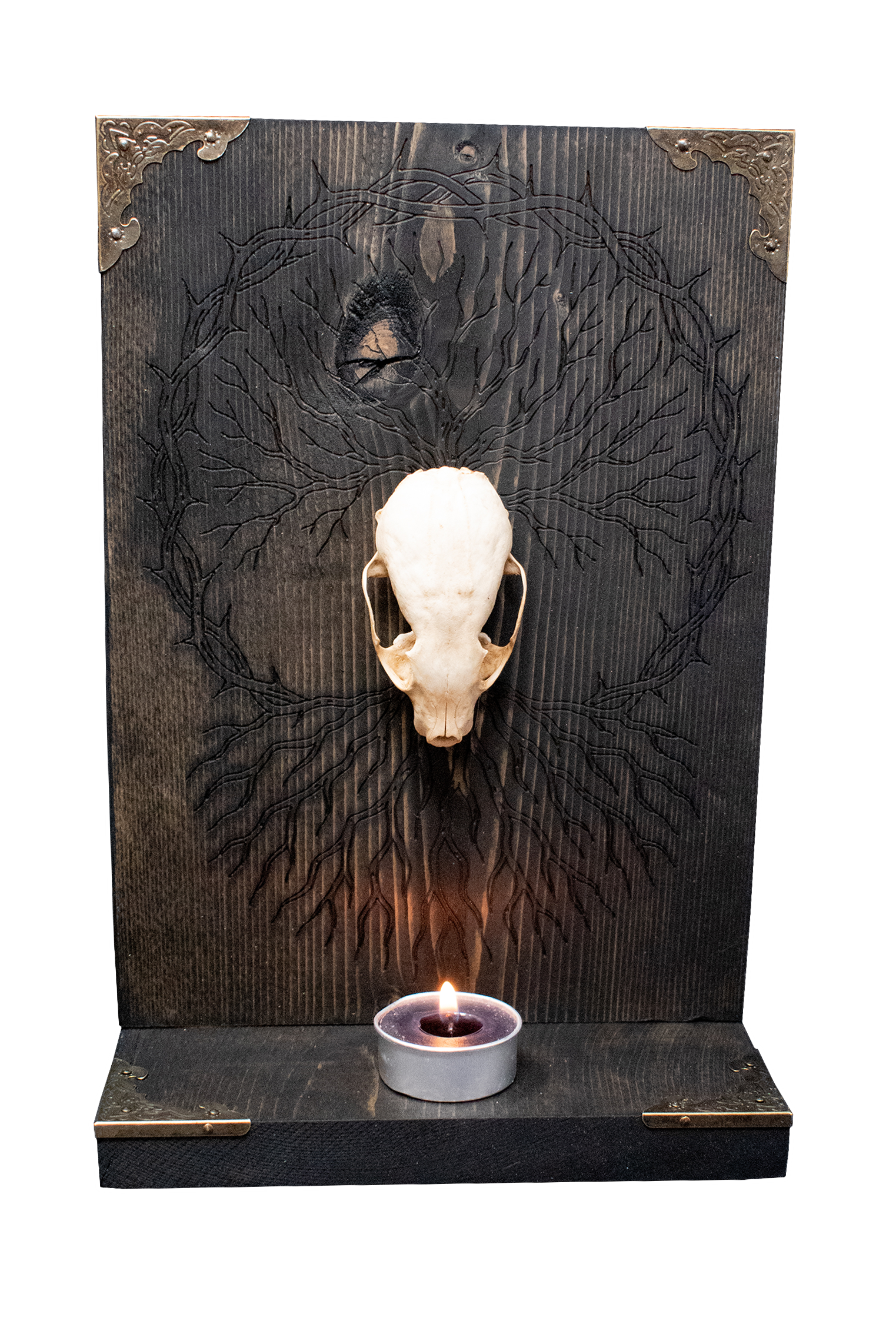 Weasel Skull and Yggdrasil Altar