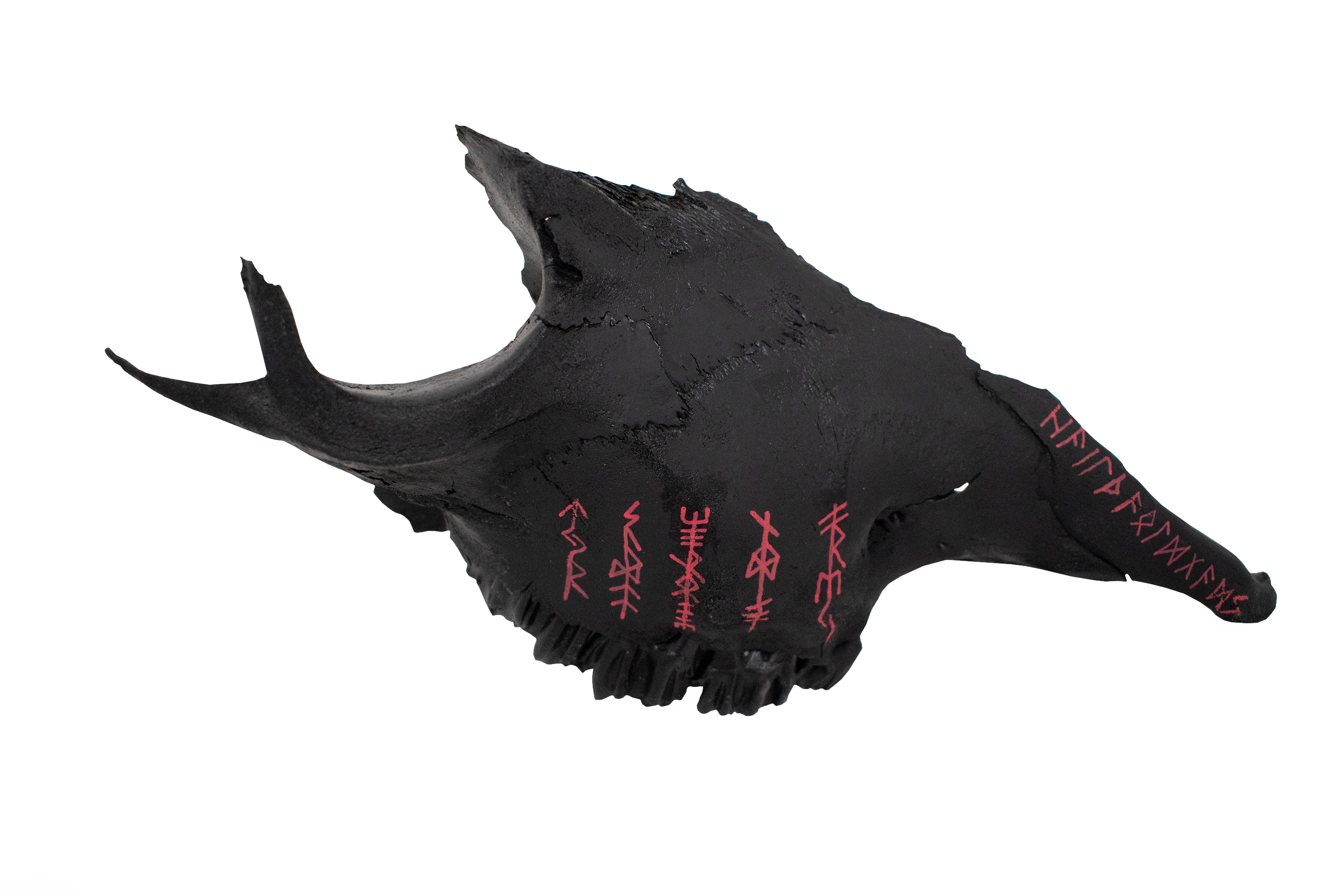 blackened bone talismans