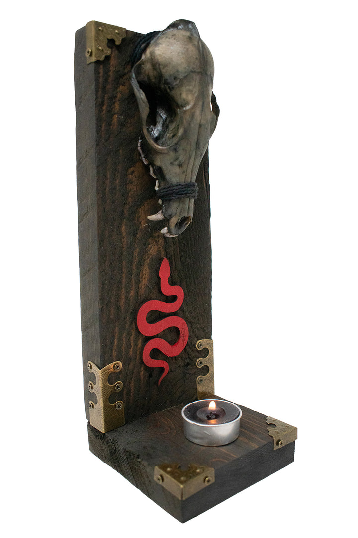 Fox Skull Loki Altar