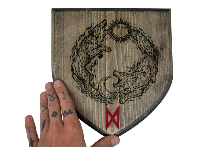 Hati & Sköll Wall Hanger