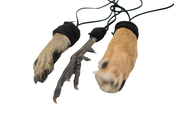 Leather Wrapped Oddities Talisman