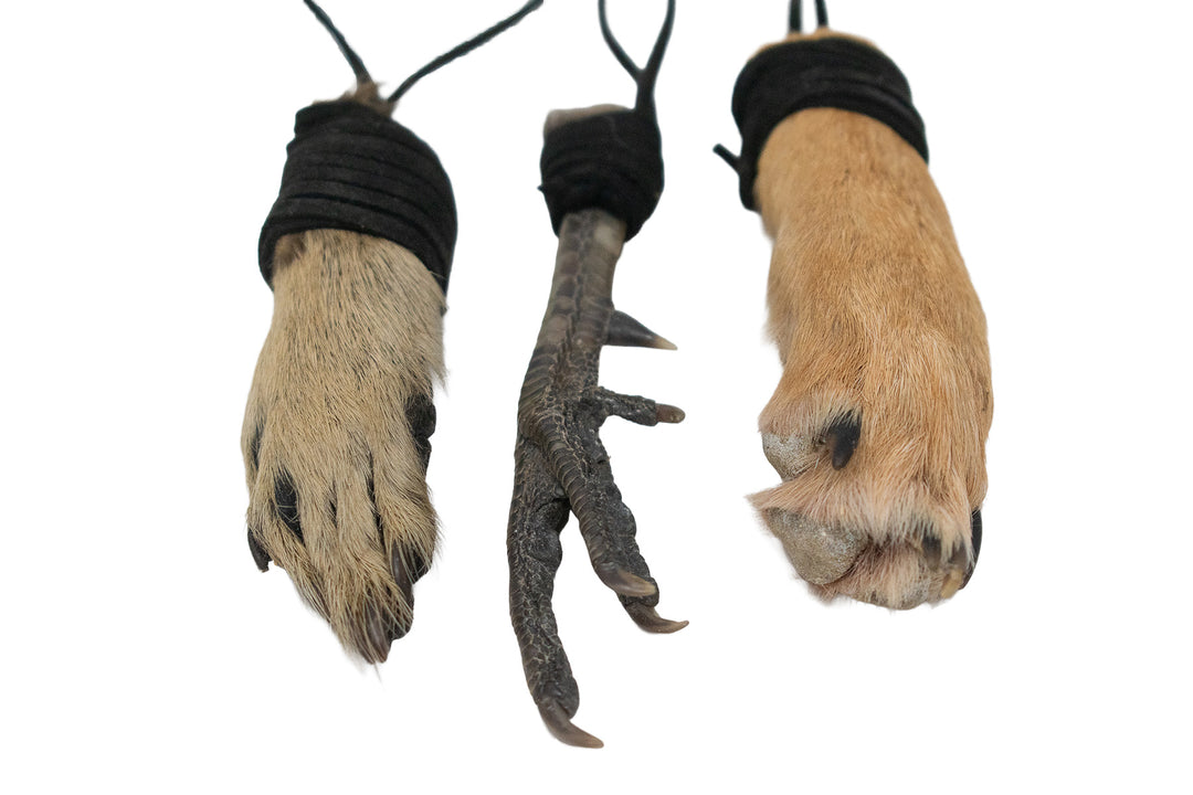 Leather Wrapped Oddities Talisman