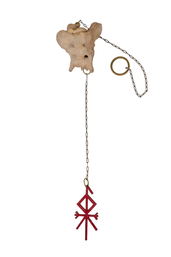 Deer Vertebra Loki Bindrune Chime