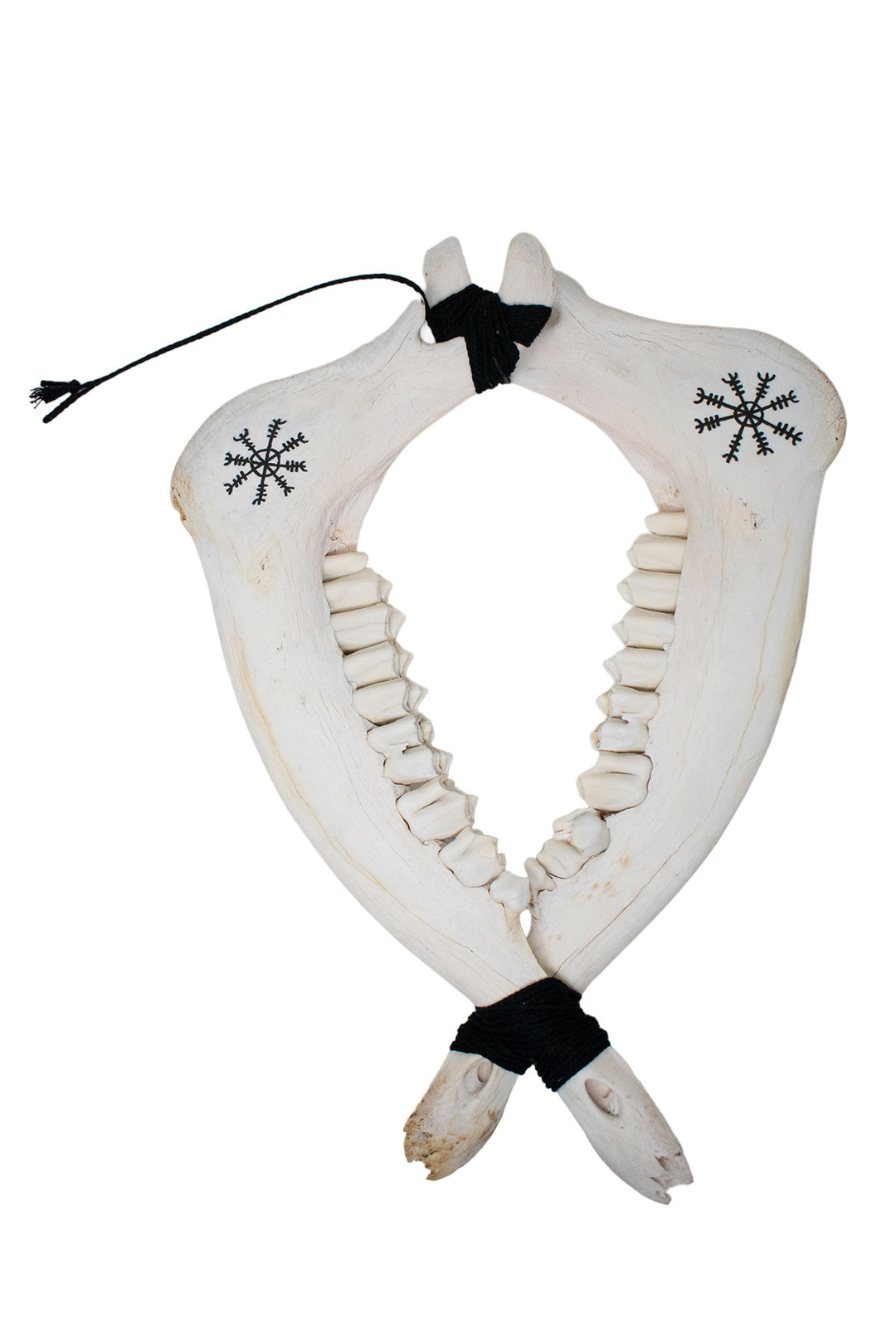 Elk Jawbone Helm of Awe Wind Chime