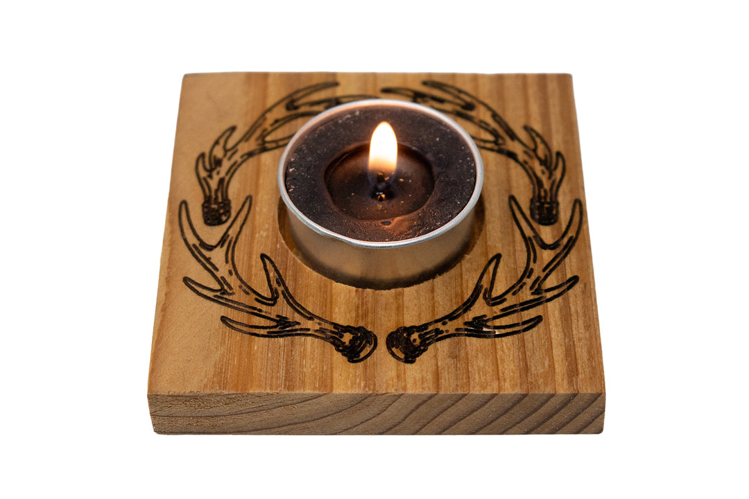 Antler Tealight Candle Holder
