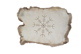 burnt rabbit hide altar cloth - Helm Of Awe