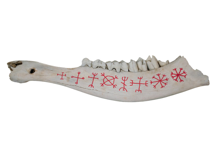 Hand Painted Bone Talismans
