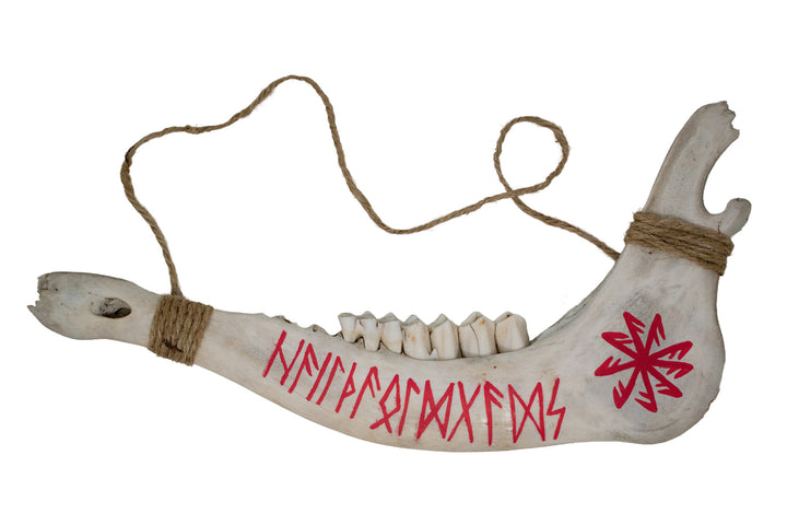 Hand Painted Bone Talismans