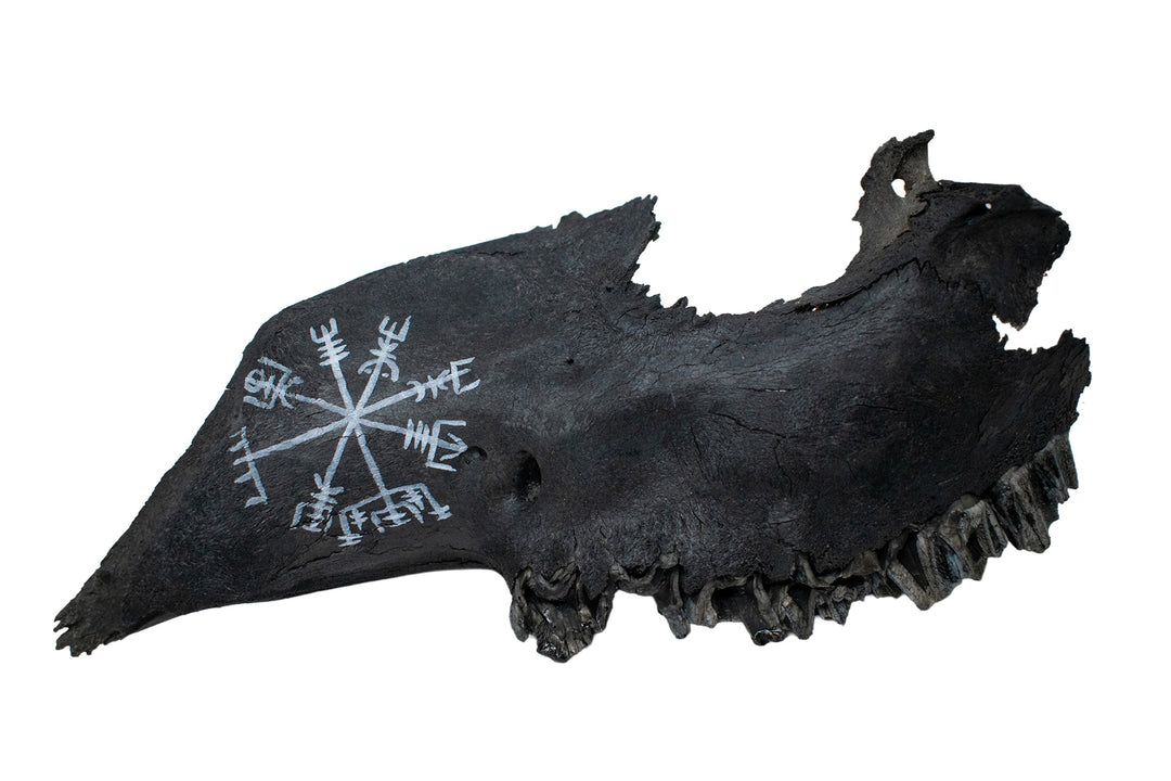 Blackened Jawbone Talismans