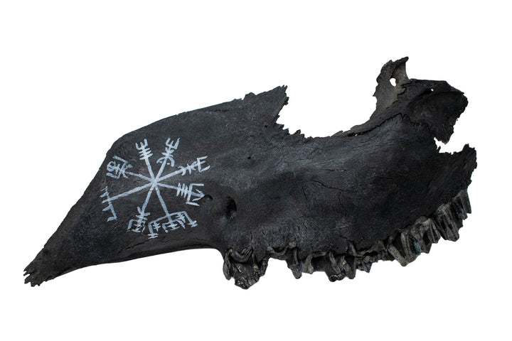 Blackened Jawbone Talismans