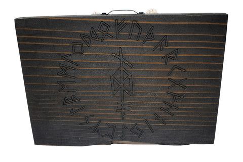 Image of Odin Bindrune Big Horn Sheep Skull Wall Hanger