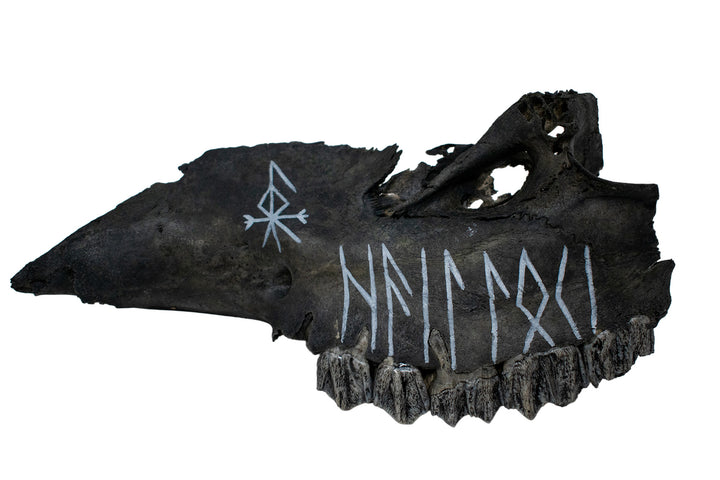 Blackened Jawbone Talismans