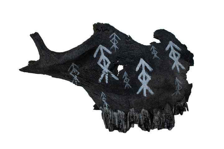 Blackened Jawbone Talismans