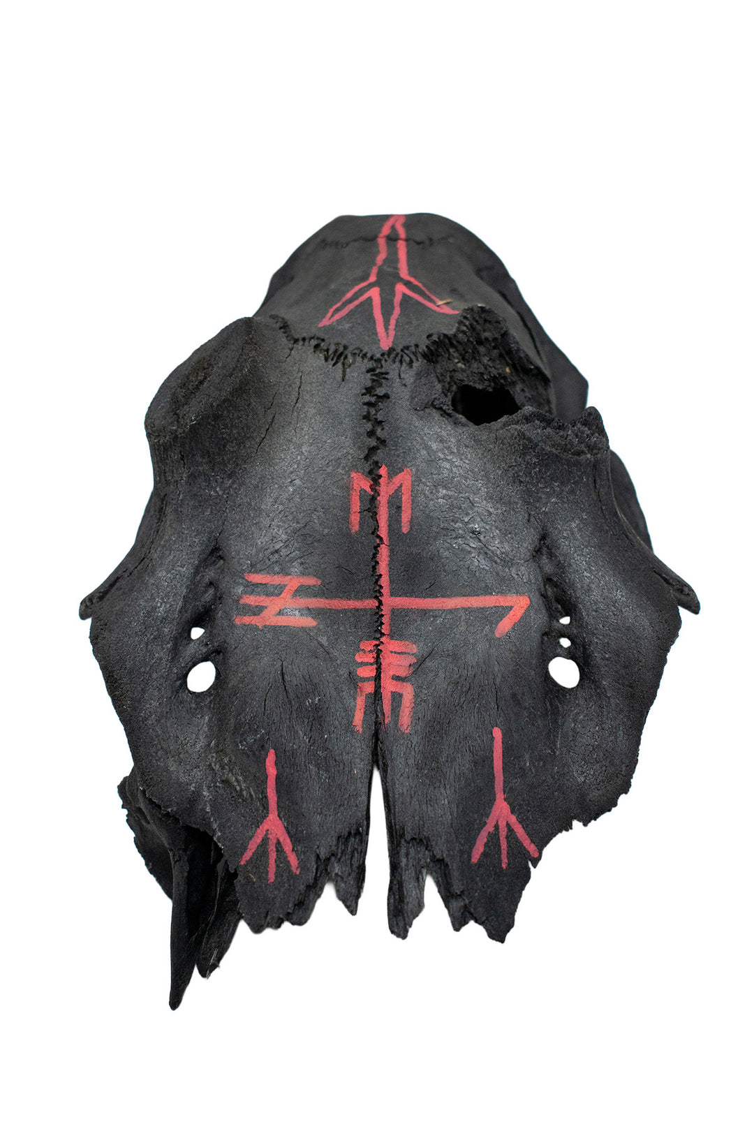 Blackened Skull Cap Talismans