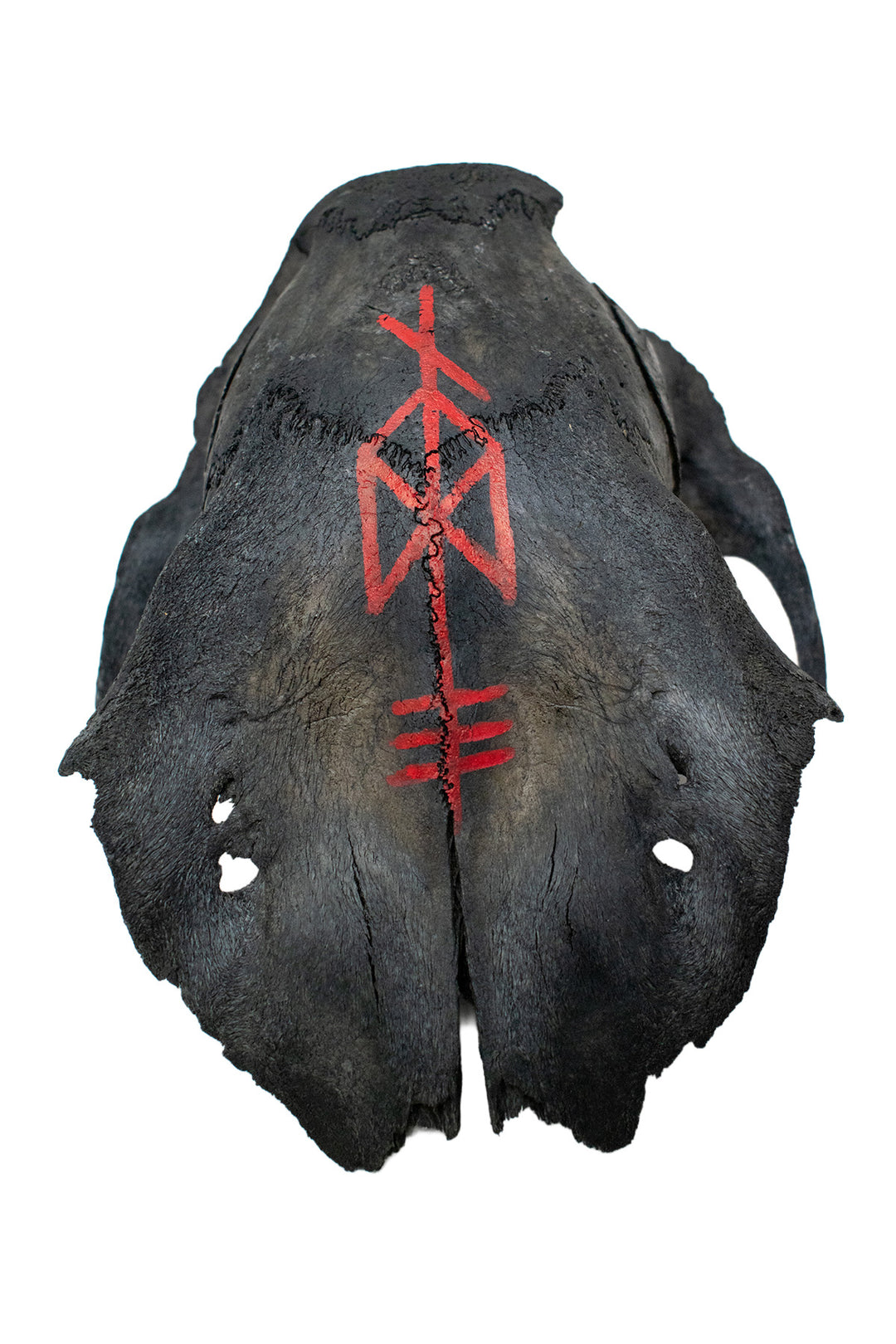 Blackened Skull Cap Talismans