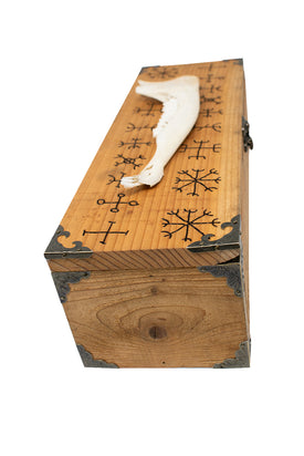 Nine Helms Deer Jawbone Box