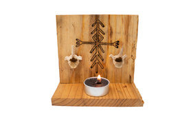 Coyote Vertebra Home Protection Bindrune Altar