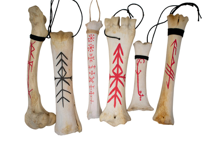 deer & elk leg bone ritual talismans