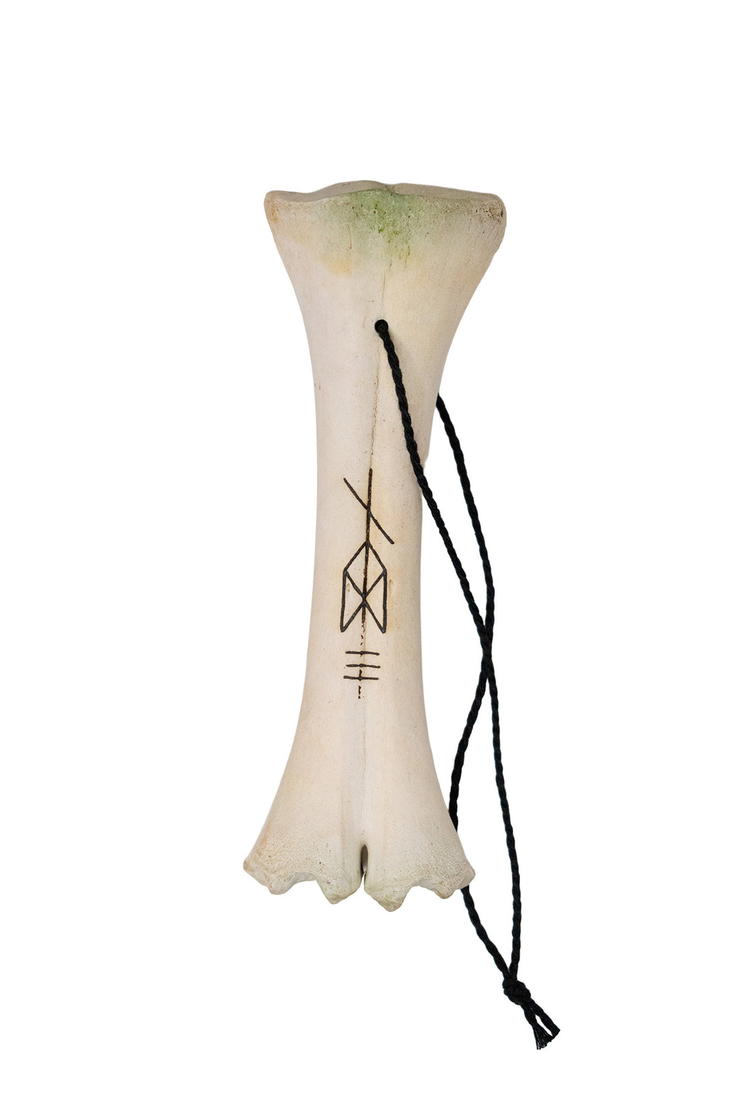 burned ritual leg bone talismans