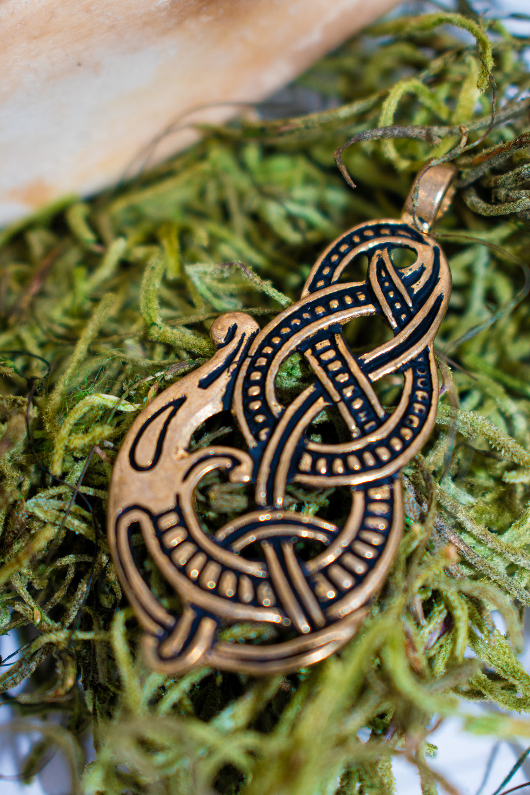 Urnes Style Midgard Serpent Pendant Replica