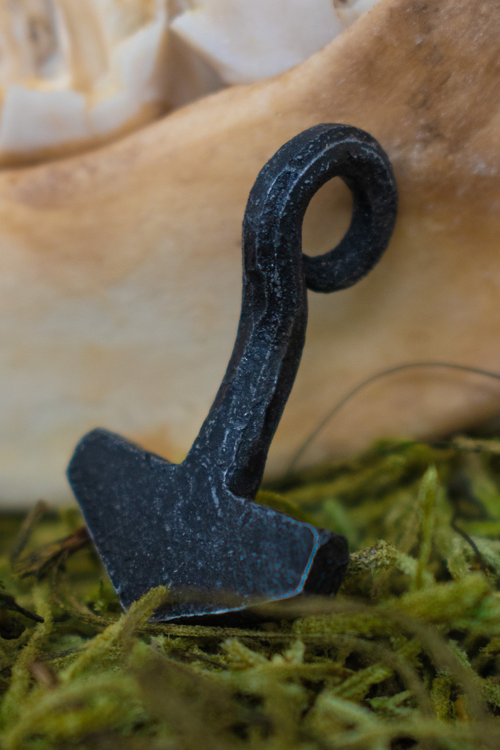 Hand forged Mjolnir necklace