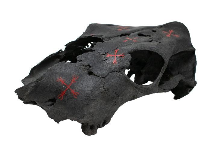 ward off negative forces sigil blackened cow skull