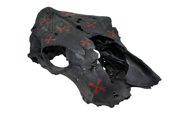 ward off negative forces sigil blackened cow skull