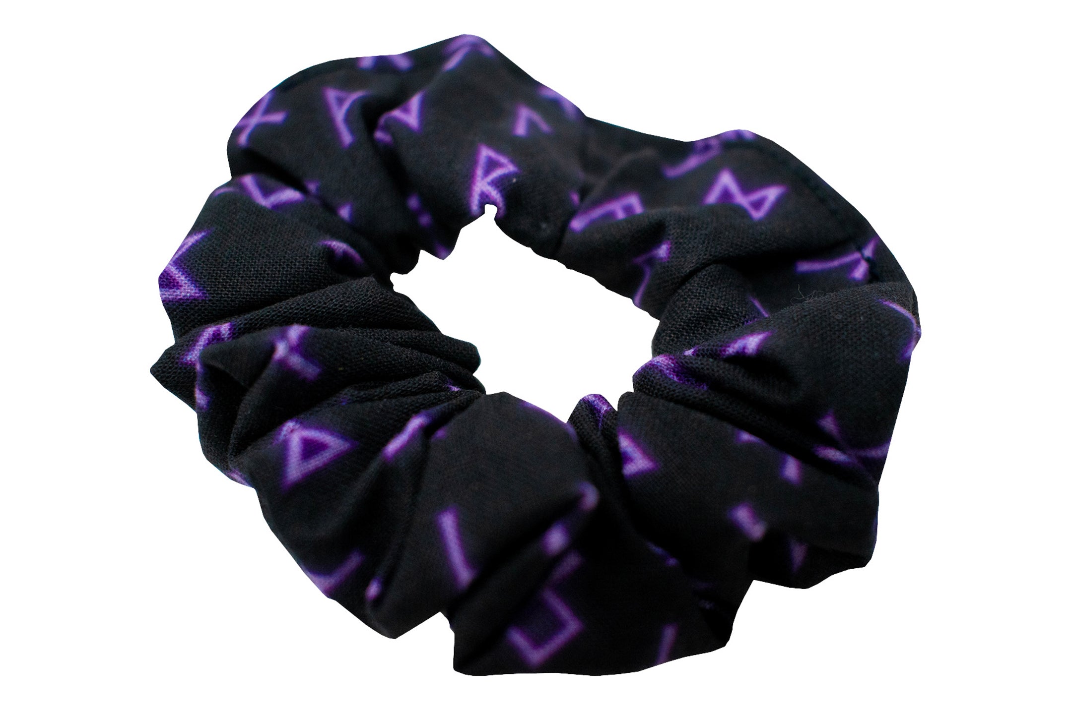 runic hair scrunchie