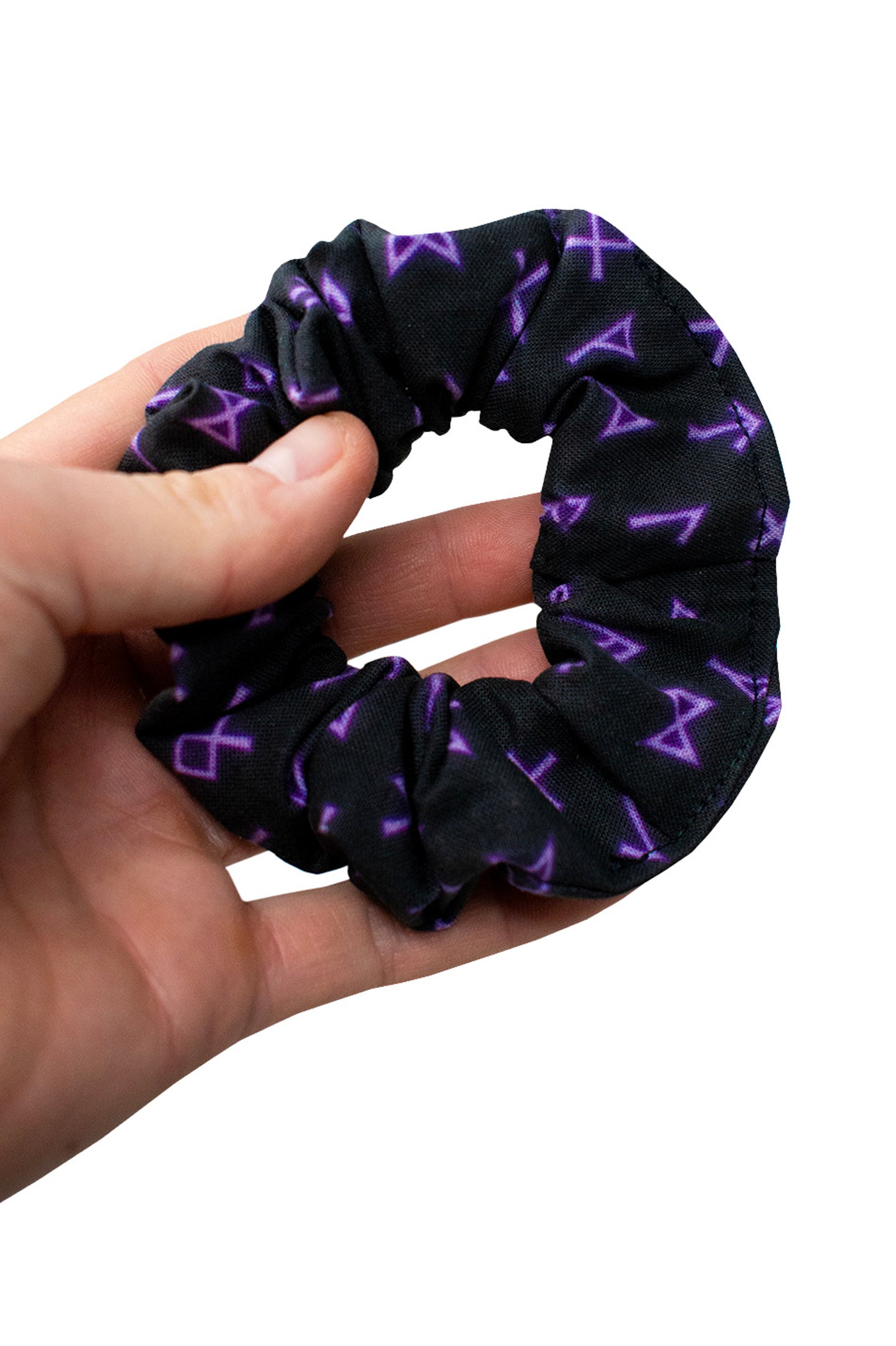 runic hair scrunchie