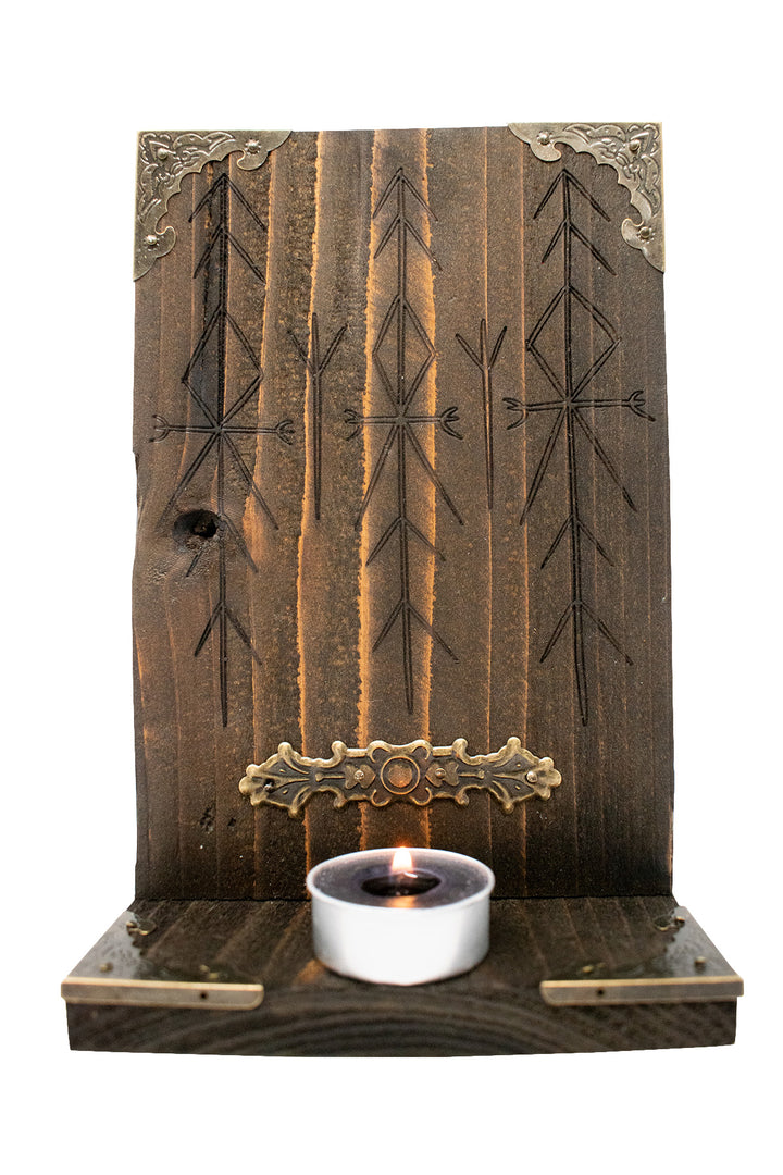 Cedar Home Protection Altar
