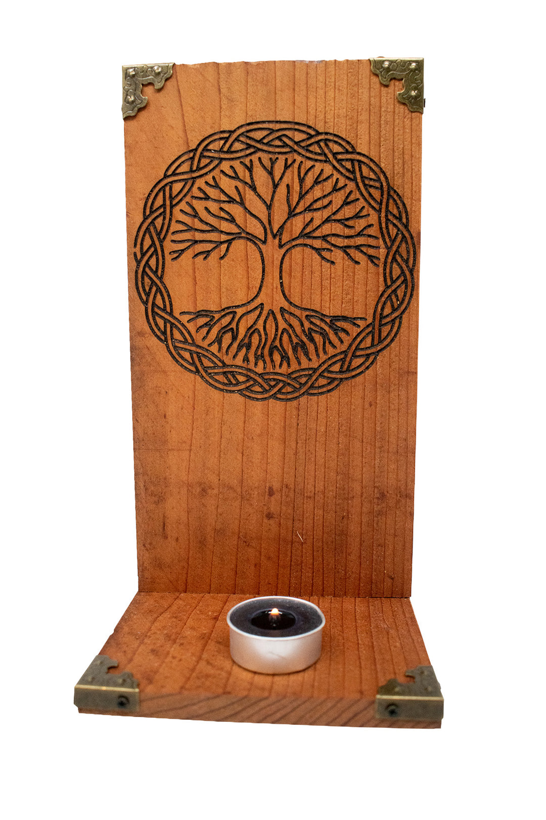 Cedar Yggdrasil Altar