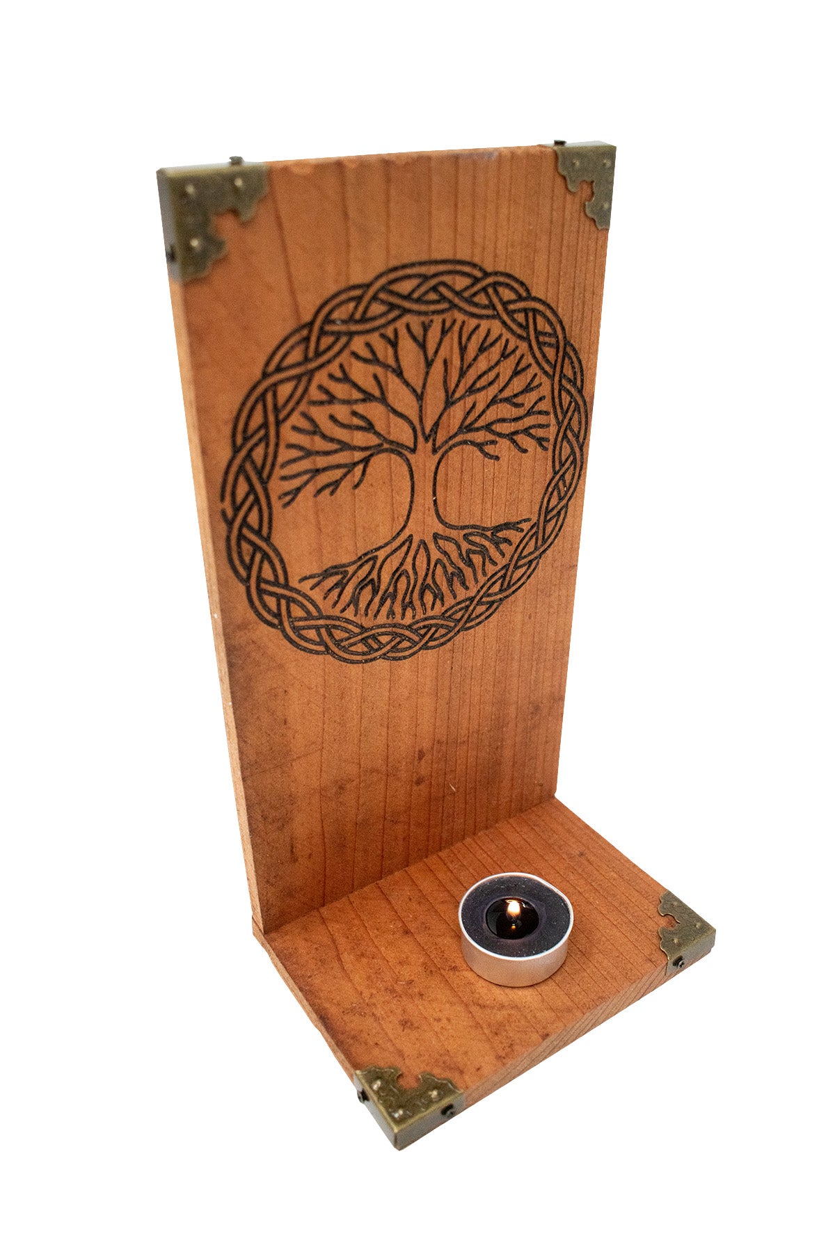Cedar Yggdrasil Altar