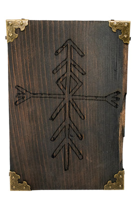 Home Protection Bindrune Cedar Wall Hanger