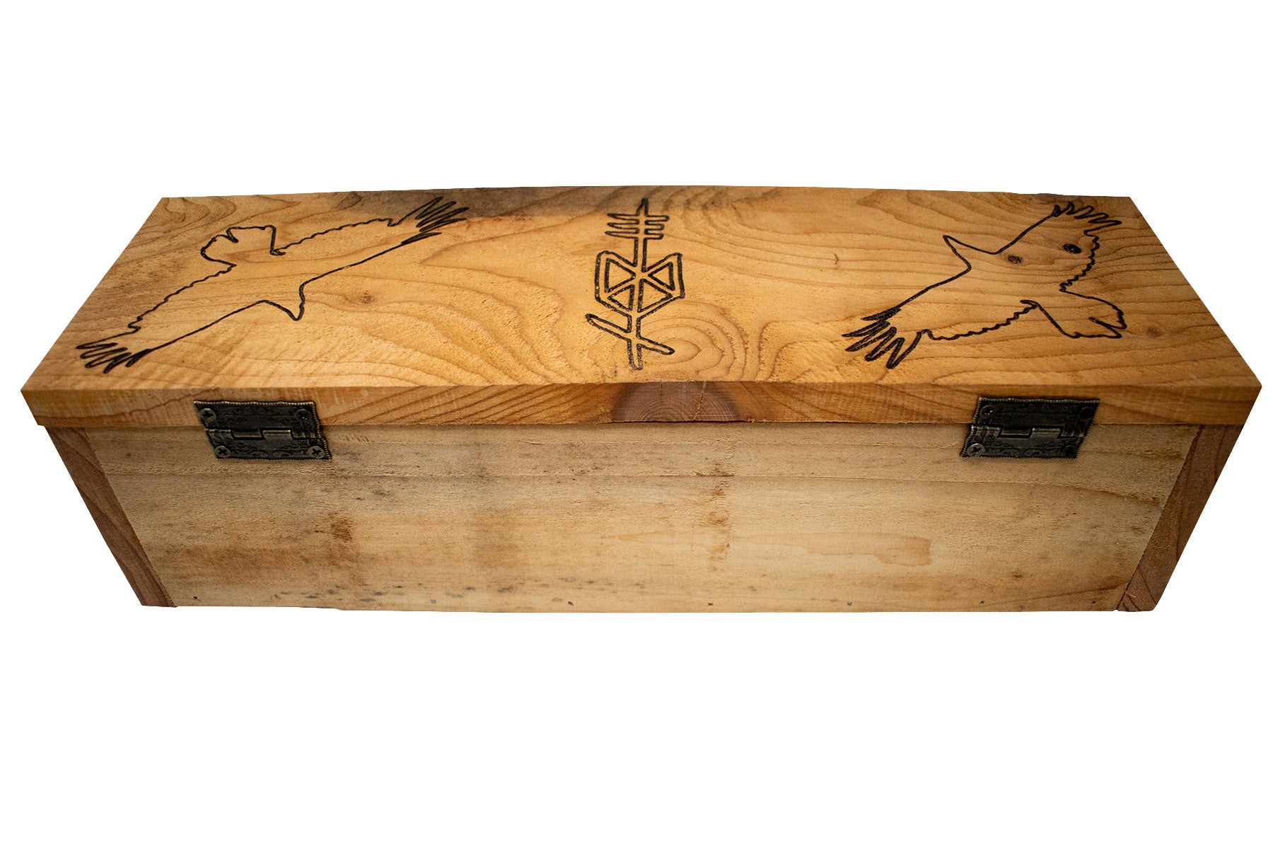 Odin Bindrune Goat Hide Lined Box