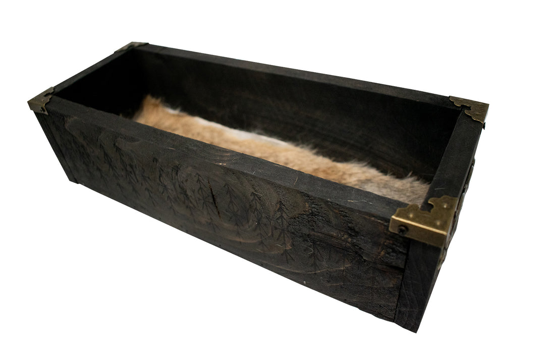 Home Protection Bindrune Rabbit Hide Lined Box