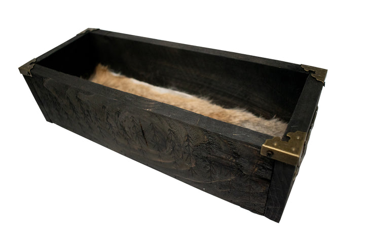 Home Protection Bindrune Rabbit Hide Lined Box