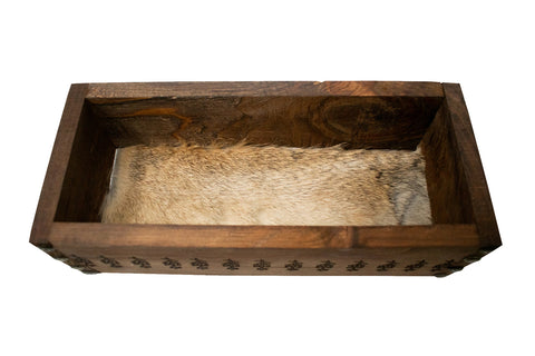 Image of Odin Bindrune Rabbit Hide Lined Box