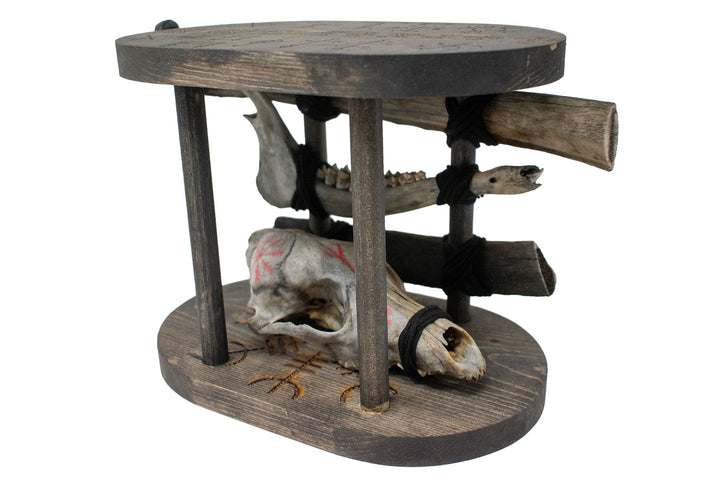 helm of awe coyote skull mausoleum altar