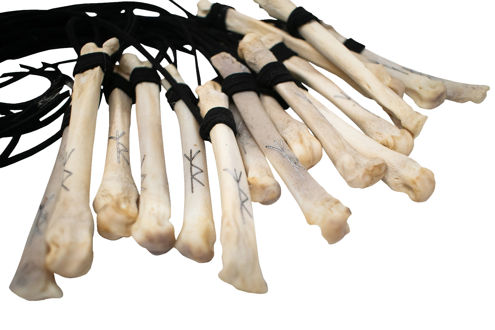 Wolf bone Safe Travels Mirror Hanger