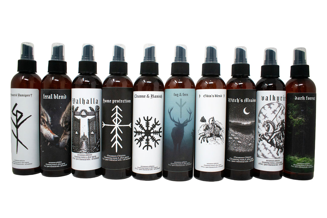 Altar Spray – 8oz Ritual Mist for Cleansing, Consecration & Norse Deity Work