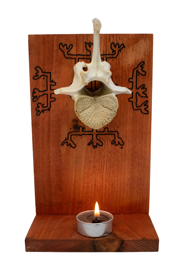 adfastúlku attraction stave altar with elk vertebra