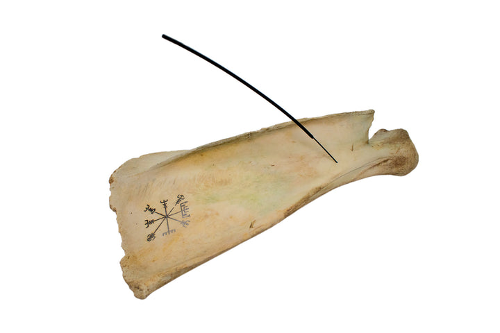 elk scapula incense dish