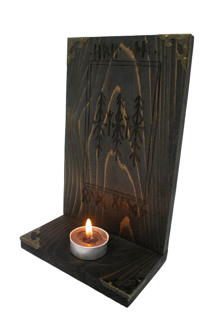 Hail the old gods and home protection bindrunes altar