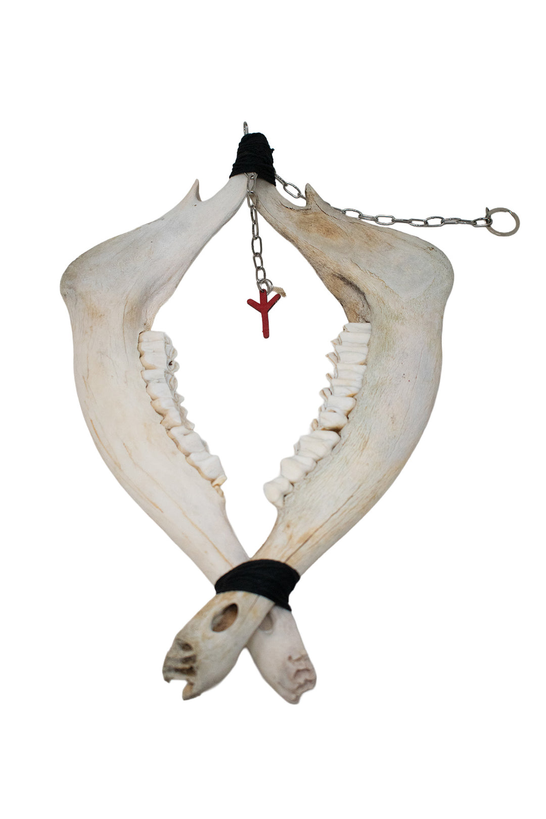 elk jawbone algiz wind chime