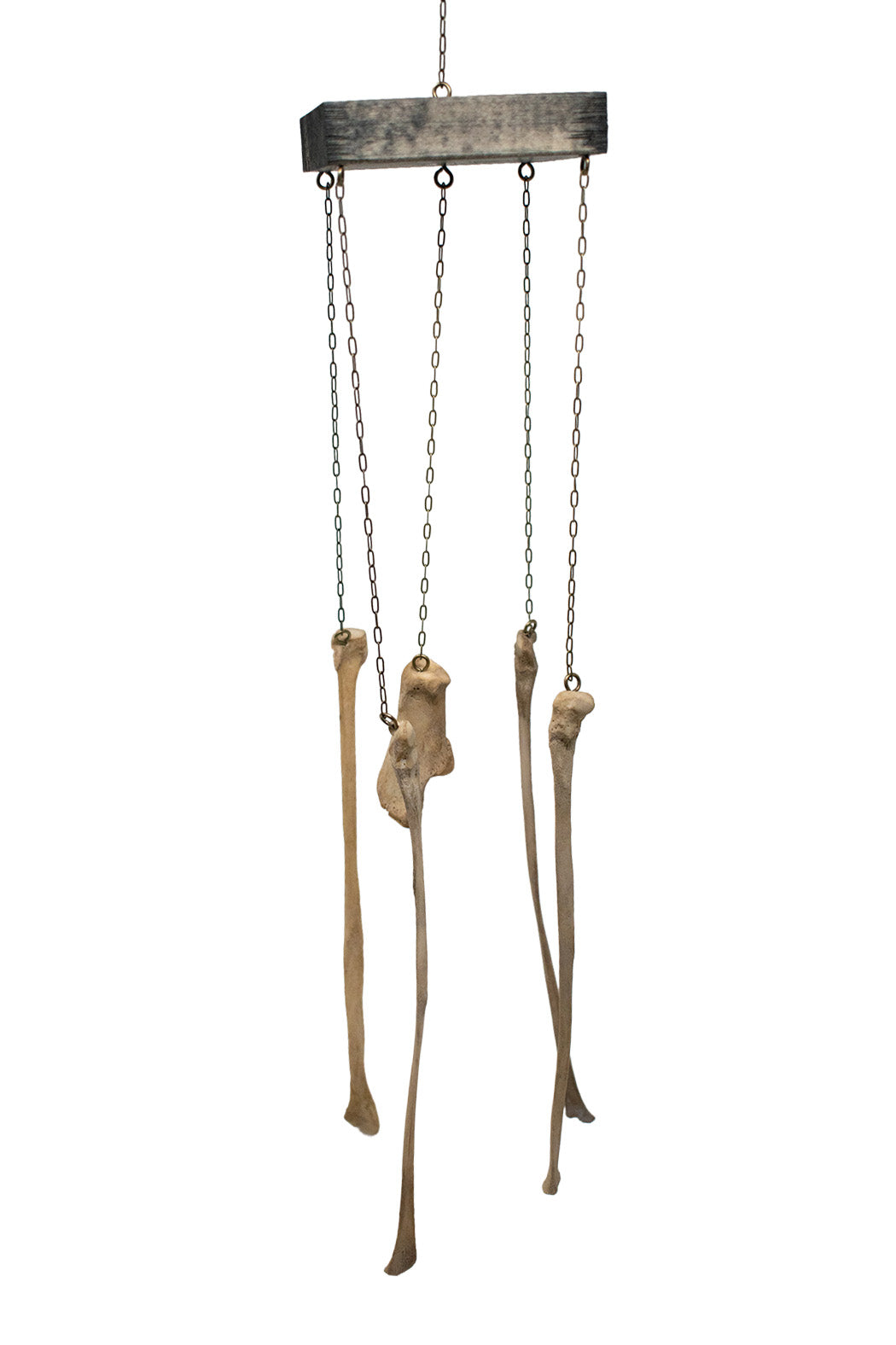 wolf bone warding wind chime
