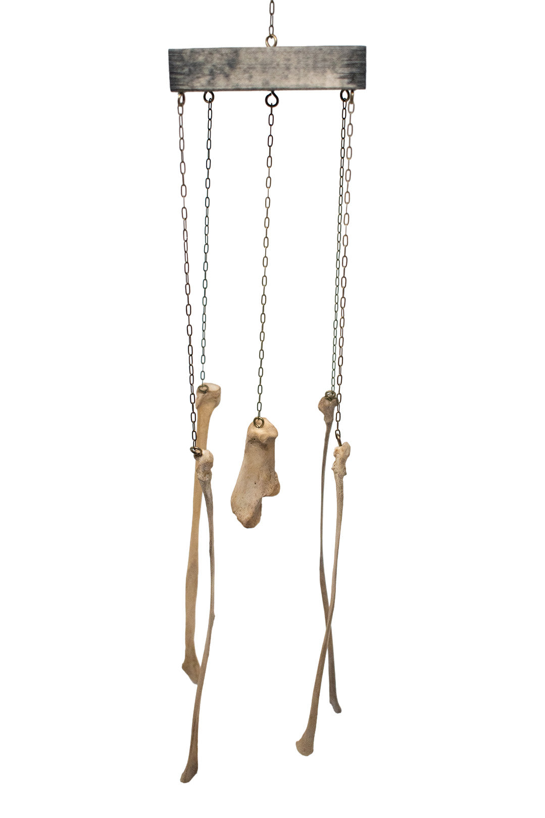 wolf bone warding wind chime