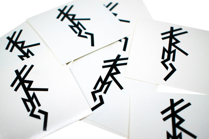 Freya bindrune sticker - 2x2