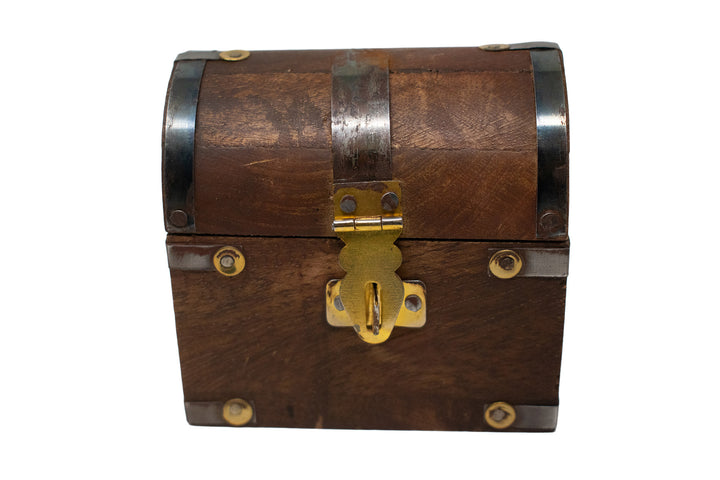 distressed wood trinket box