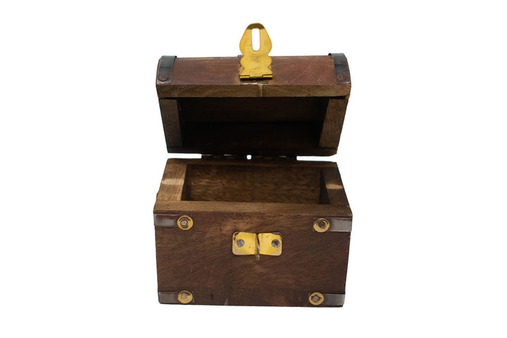 distressed wood trinket box